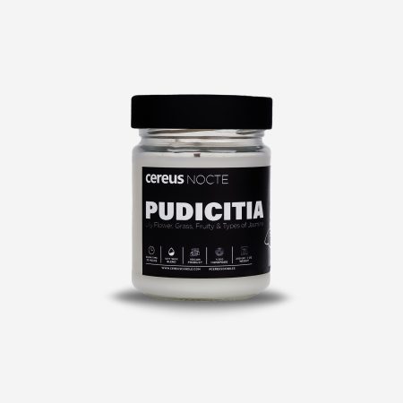 Cereus Nocte Pudicitia Zambak Kokulu Cam Kavanoz Doğal Soya Mum